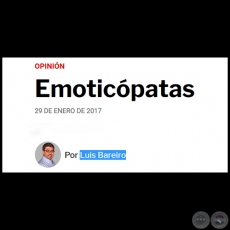 EMOTICPATAS - Por LUIS BAREIRO - Domingo, 29 de Enero de 2017